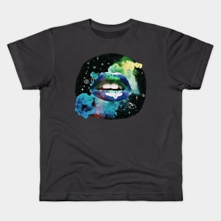 Galactic lips Kids T-Shirt